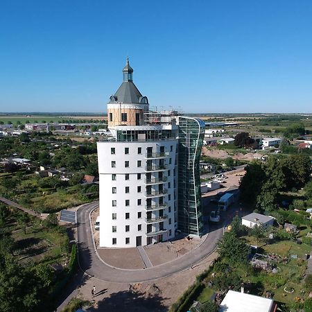 Exklusives Wohnen Im Historischen Wasserturm Dem Highlight Von Delitzsch We104 Exterior foto