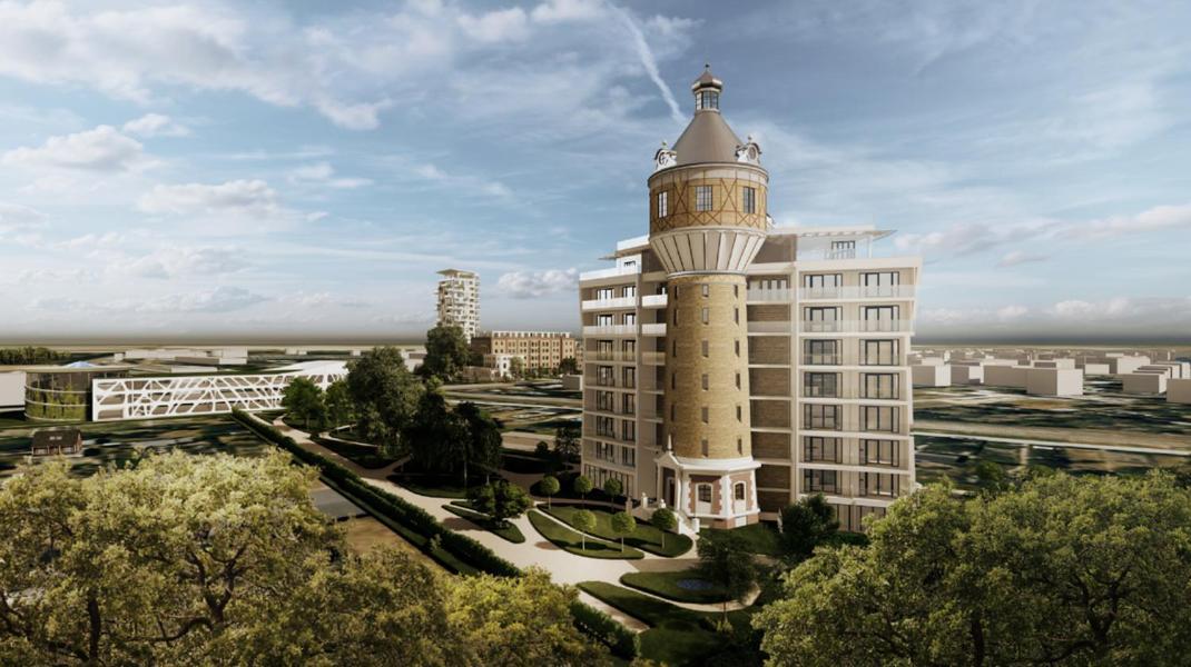 Exklusives Wohnen Im Historischen Wasserturm Dem Highlight Von Delitzsch We104 Exterior foto