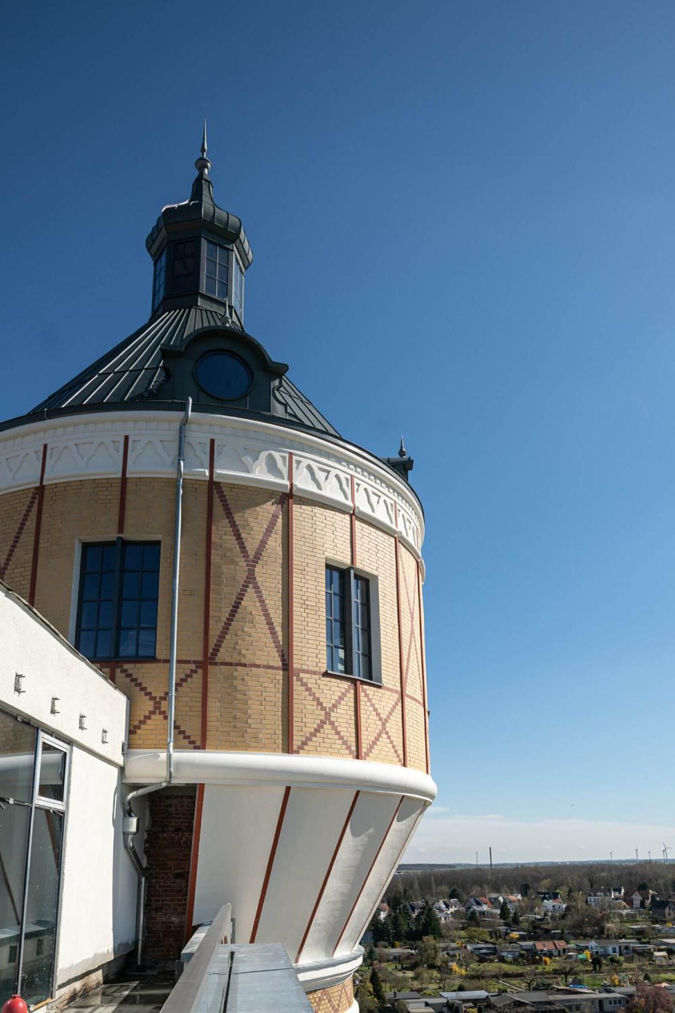 Exklusives Wohnen Im Historischen Wasserturm Dem Highlight Von Delitzsch We104 Exterior foto